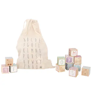 Träklossar Jabadabado Abc