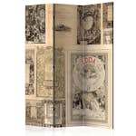 Rumsavdelare Skärmvägg Arkiio Vintage Books 135x172 cm