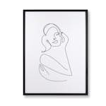 Tavlor Art for the Home Seducing Silhouette Oval
