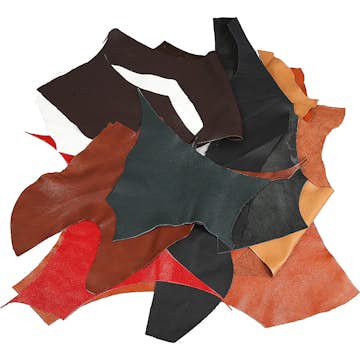 Äkta Läder Creativ Company Mixade Färger 2 kg/1 Förp