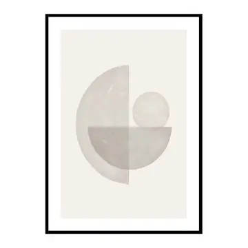 Poster Gallerix Abstract Circles No3