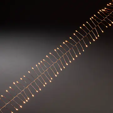 Ljusslinga Gnosjö Konstsmide Microcluster Amber LED 200L