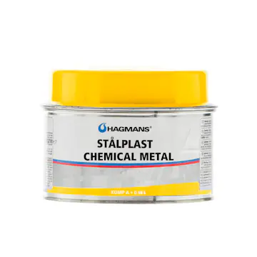 Spackel Hagmans Stålplast Chemical Metal