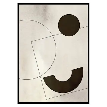 Poster Gallerix Geometric Design No2