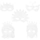 Äventyrmasker Creativ Company Vit 16 St/1 Förp