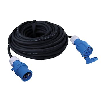 Anslutningskabel Smart Living CEE-hane till Schuko-hona 25 m