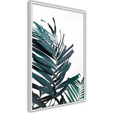 Poster Artgeist Affisch Emerald Leaves
