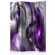 Rumsavdelare Skärmvägg Arkiio Purple Swirls 135x172 cm