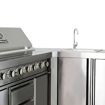 Hörnmodul Metalcraft Till Utekök