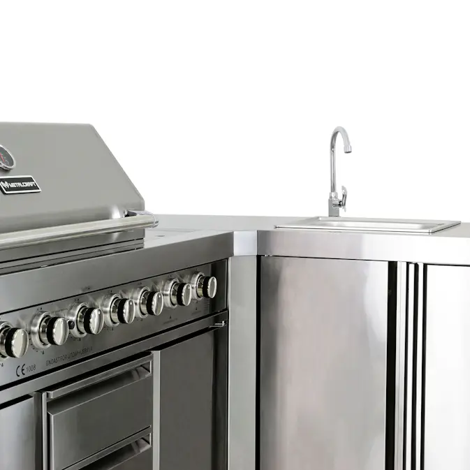 Hörnmodul Metalcraft Till Utekök