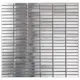 Mosaik Arredo Steel Grå 5,2x1,1 cm