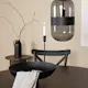 Matgrupp furniture/fashion Stone Rund med 4 Crosett Stolar