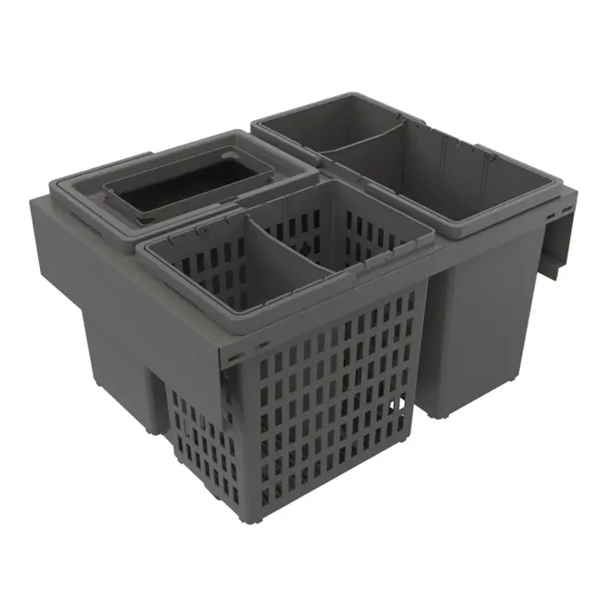 Källsorteringskärhållare Beslag Design Trend 600 Eco