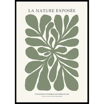 Poster Gallerix La Nature Exposee 29