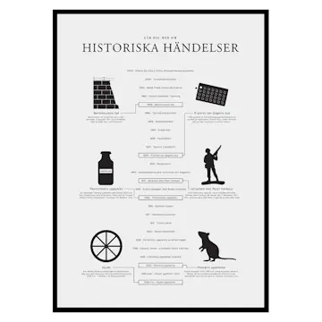 Poster Gallerix Historiska Händelser