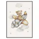 Poster Gallerix Airplane Teddy