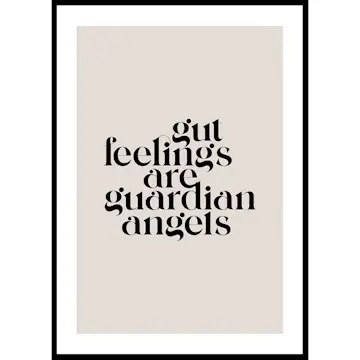 Poster Gallerix Gut Feelings