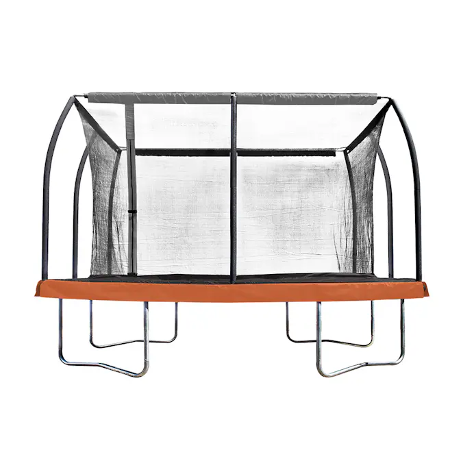 Studsmatta Gardeney Rektangulär med skyddsnät 366 x 244 cm