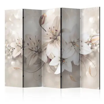 Rumsavdelare Skärmvägg Arkiio Diamond Lilies II 225x172 cm