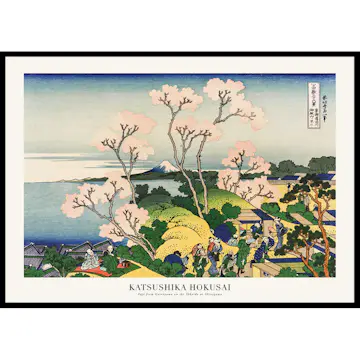 Poster Gallerix Fuji From Gotenyama On The Tōkaidō At Shinagawa By Katsushika Hokusai