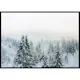 Poster Gallerix Snow Covered Forest