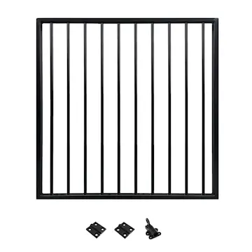 Grind Green Land Garden Aluminium Svart