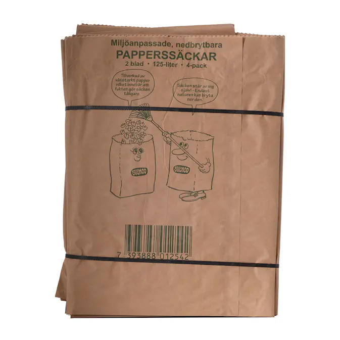 Säck Greenline Papper 4-Pack