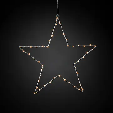 Adventsstjärna Gnosjö Konstsmide 50L LED Metall