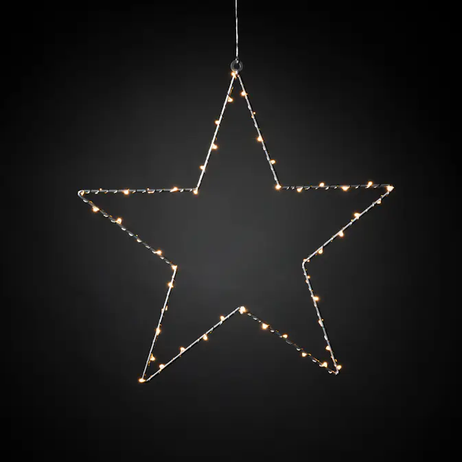 Adventsstjärna Gnosjö Konstsmide 50L LED Metall