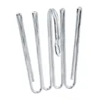 Gardintillbehör Kirsch 4-Fingerkrok Hög 10st Nickel