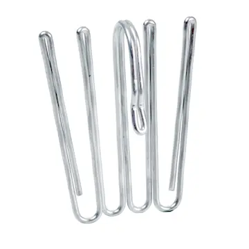 Gardintillbehör Kirsch 4-Fingerkrok Hög 10st Nickel