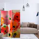 Rumsavdelare Skärmvägg Arkiio Velvet Poppies Motiv 2 135x172 cm