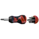 Bitspärrskruvmejsel Teng Tools Stubby Kort 8-Delar MDR908S