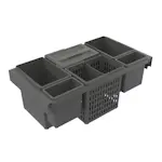 Källsorteringskärhållare Beslag Design Trend Highside 800 Eco Mörkgrå