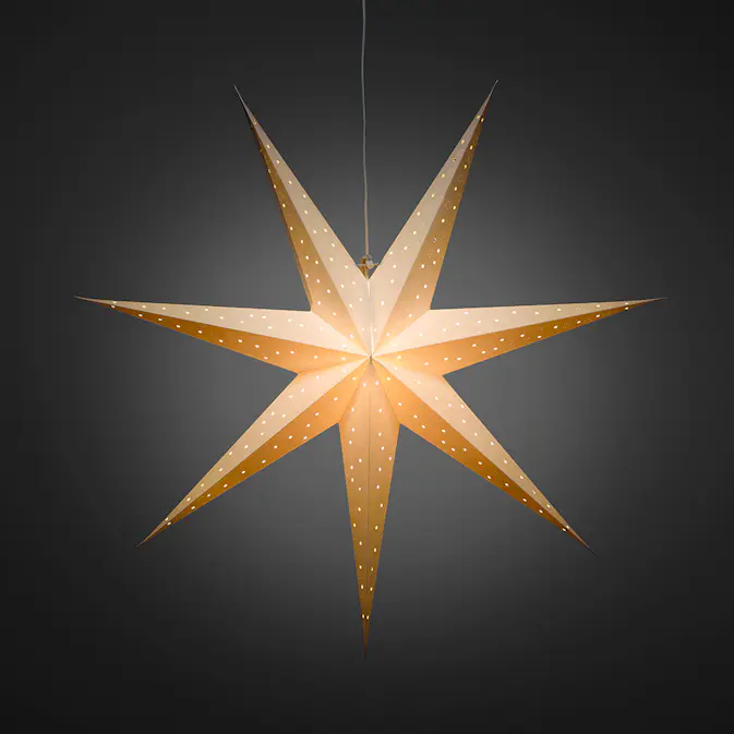 Adventsstjärna Gnosjö Konstsmide Hängande 78 cm hål