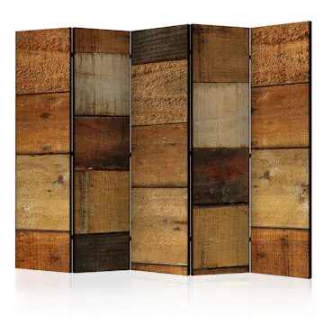 Rumsavdelare Skärmvägg Arkiio Wooden Textures II 225x172 cm