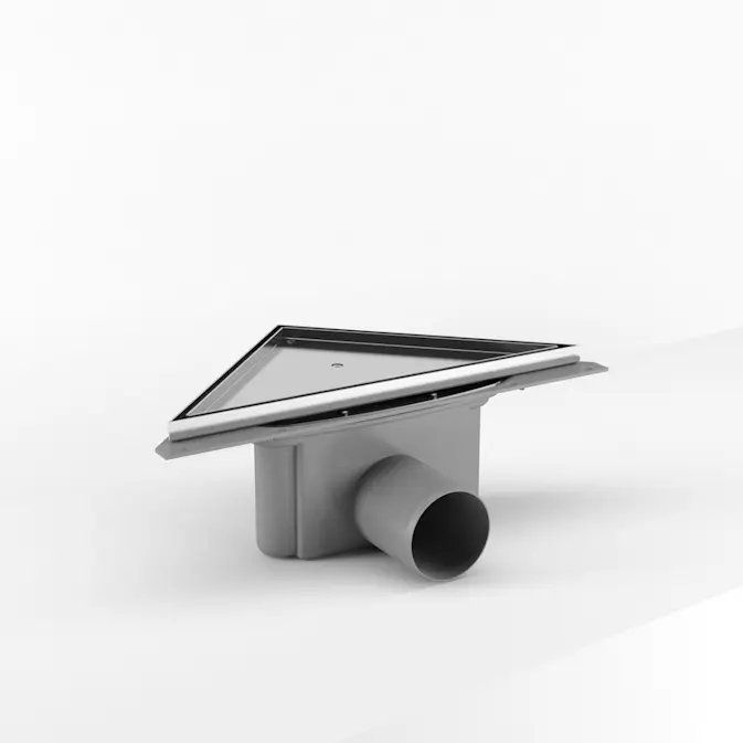 Golvbrunn Purus Corner Tile Insert