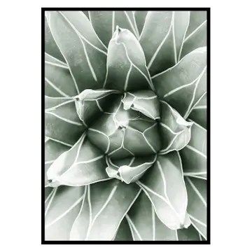 Poster Gallerix Bright Green Botanical No1