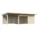 Stuga Palmako Andrea 24,2 m² Slide Plus (inv. 15,2+7,9 m²)