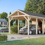 Carport Palmako Robert 23,1 m2 med Förråd