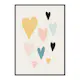 Poster Gallerix Playful Hearts