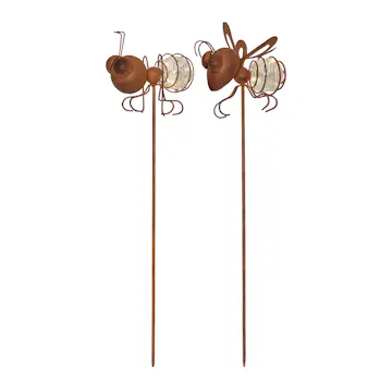 Solcellsdekoration Star Trading Oxida LED 2-pack Insekt