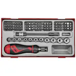 Bitsskruvmejselsats 84 delar Teng Tools TTMDR84