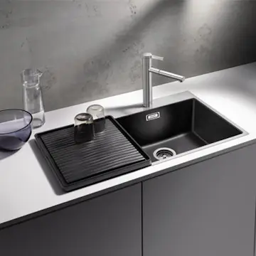 Avrinningsplan Blanco Svart Plast för Diskho & Köksvask