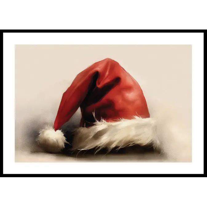 Poster Gallerix Santas Christmas Hat