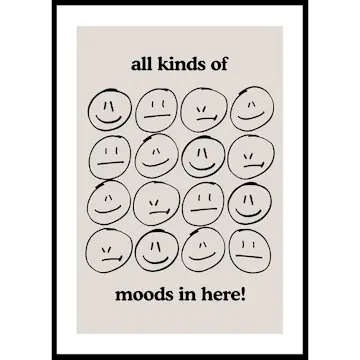 Poster Gallerix All Kinds Of Moods