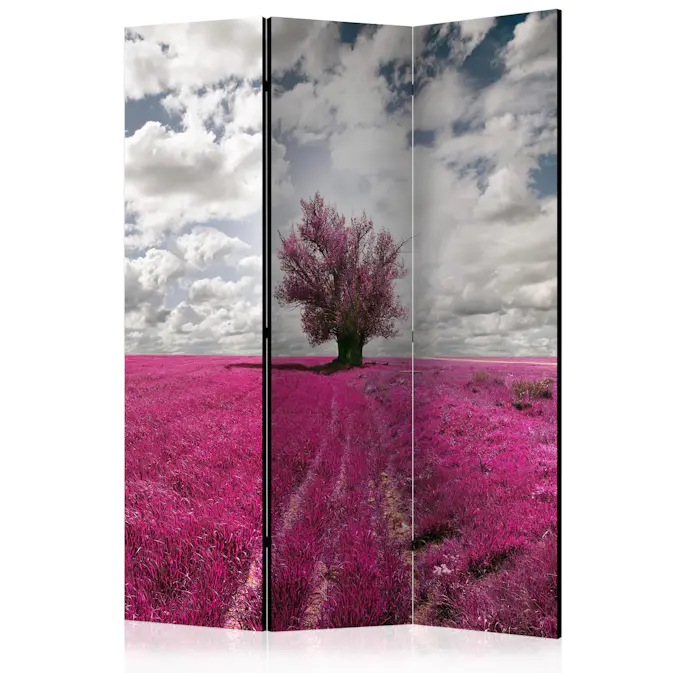 Rumsavdelare Skärmvägg Arkiio Magenta Meadow 135x172 cm