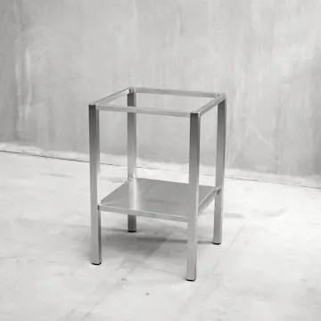 Bänkstativ Vilan Stainless Rostfri Variant Stativ med Underhylla