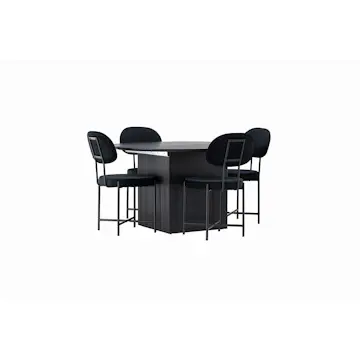 Matgrupp Venture Home Matilda med 4 Stella Stolar