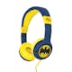 Hörlur BATMAN Junior On-Ear 85dB Blå Batlogo